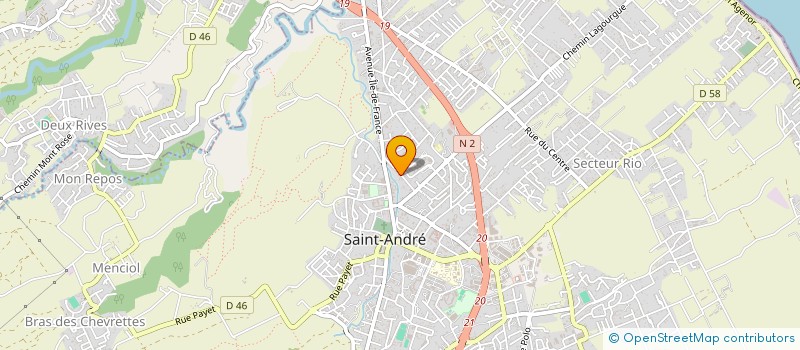 localisation de l'entreprise MONSIEUR JEAN-BERNARD GUICHARD à SAINT-ANDRE
