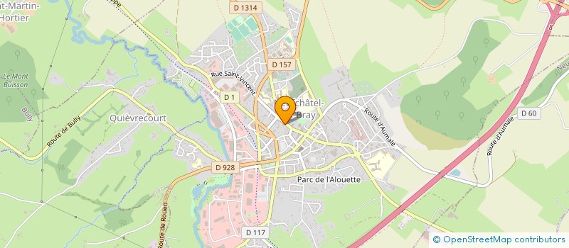 localisation de l'entreprise MONSIEUR JEAN-BERNARD HERY à NEUFCHATEL-EN-BRAY