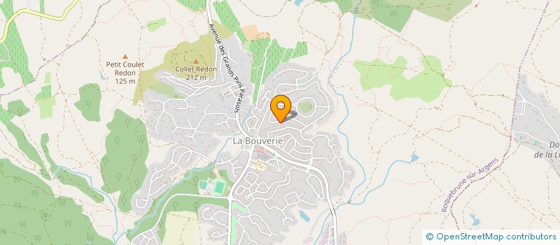 localisation de l'entreprise MONSIEUR JEAN-BERNARD JAUSSAUD  ROQUEBRUNE-SUR-ARGENS