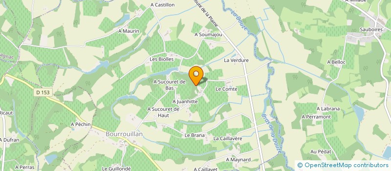 localisation de l'entreprise MONSIEUR JEAN-BERNARD JOB  SAINTE CHRISTIE D'ARMAGNAC