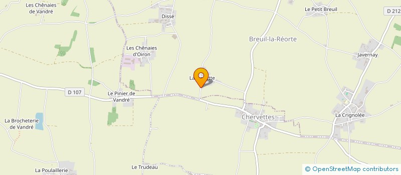 localisation de l'entreprise MONSIEUR JEAN-BERNARD JOUSSET  BREUIL-LA-REORTE