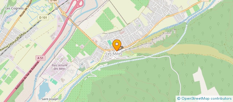 localisation de l'entreprise MONSIEUR JEAN-BERNARD KALIMERIS  LES MEES