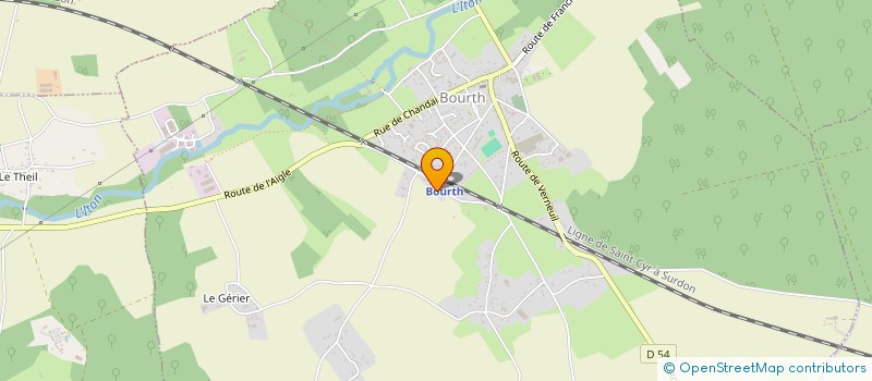 localisation de l'entreprise MONSIEUR JEAN-BERNARD LEMAITRE  BOURTH