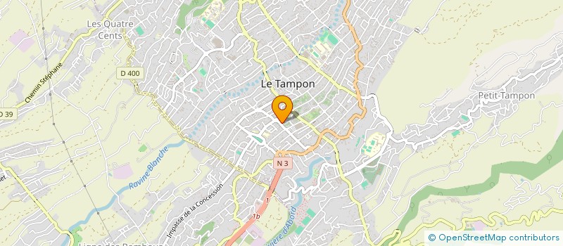 localisation de l'entreprise MONSIEUR JEAN BERNARD LEONARD à LE TAMPON
