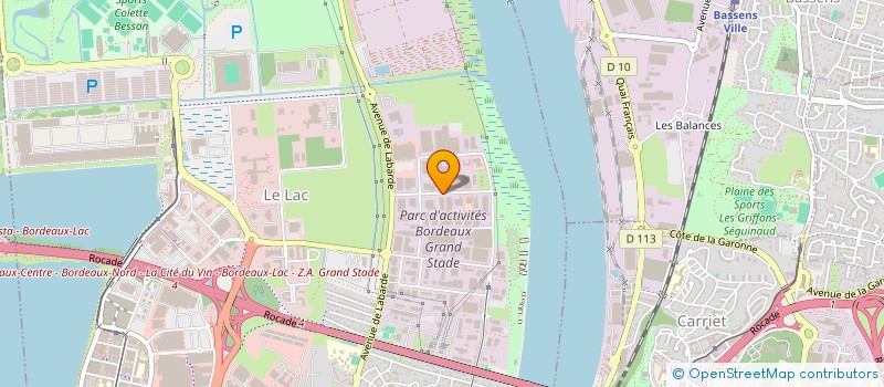 localisation de l'entreprise MONSIEUR JEAN-BERNARD MARIN à BORDEAUX