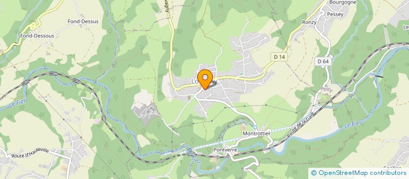 localisation de l'entreprise MONSIEUR JEAN-BERNARD MIEVRE  LOVAGNY