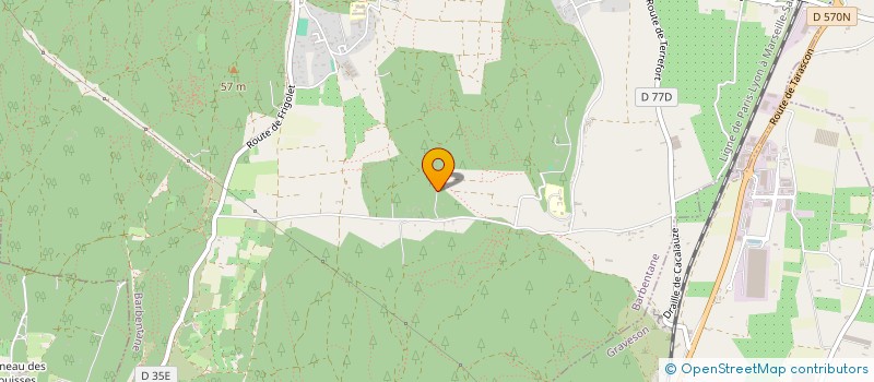 localisation de l'entreprise MONSIEUR JEAN BERNARD MIMOUNI  BARBENTANE