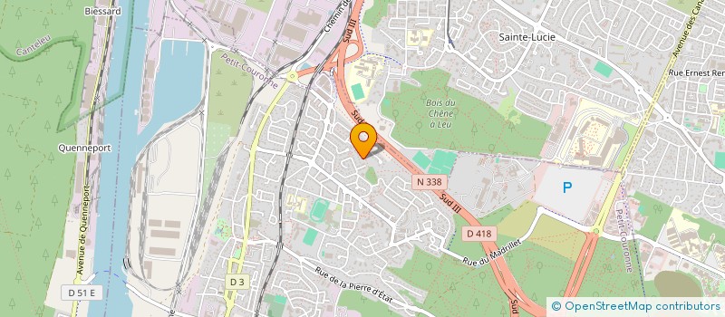 localisation de l'entreprise MONSIEUR JEAN-BERNARD NACUK  PETIT-COURONNE