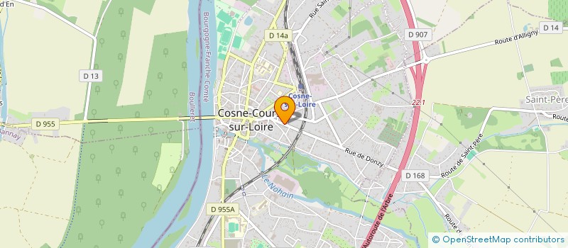 localisation de l'entreprise MONSIEUR JEAN BERNARD PARDIEU  SAINT-PERE