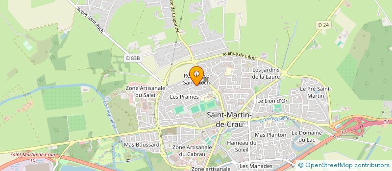 localisation de l'entreprise MONSIEUR JEAN BERNARD PAYA à SAINT MARTIN DE CRAU