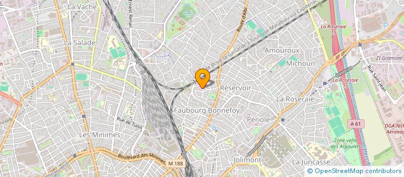 localisation de l'entreprise MONSIEUR JEAN BERNARD POUBLAN à TOULOUSE