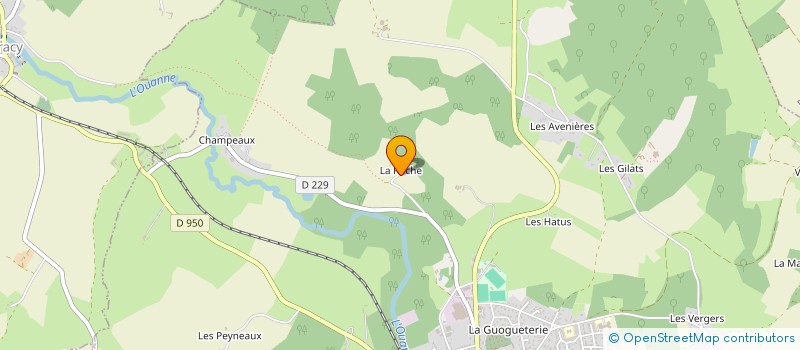 localisation de l'entreprise MONSIEUR JEAN-BERNARD PROT  FONTAINES