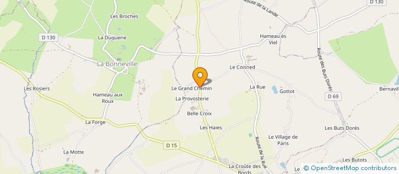 localisation de l'entreprise MONSIEUR JEAN-BERNARD QUENAULT  ETIENVILLE