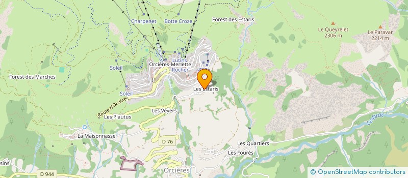 localisation de l'entreprise MONSIEUR JEAN BERNARD-REYMOND  ORCIERES