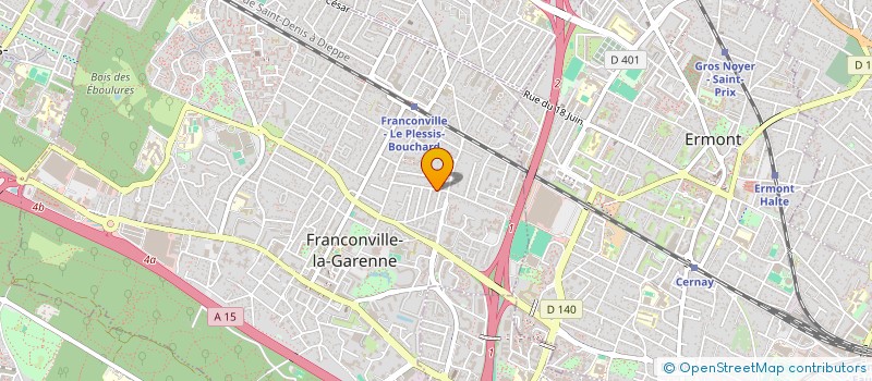 localisation de l'entreprise MONSIEUR JEAN BERNARD RIVET à LE PLESSIS-BOUCHARD
