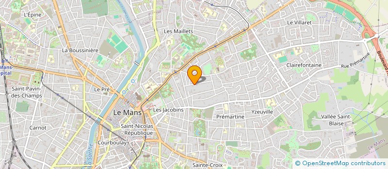 localisation de l'entreprise MONSIEUR JEAN-BERNARD ROTTIER à LE MANS