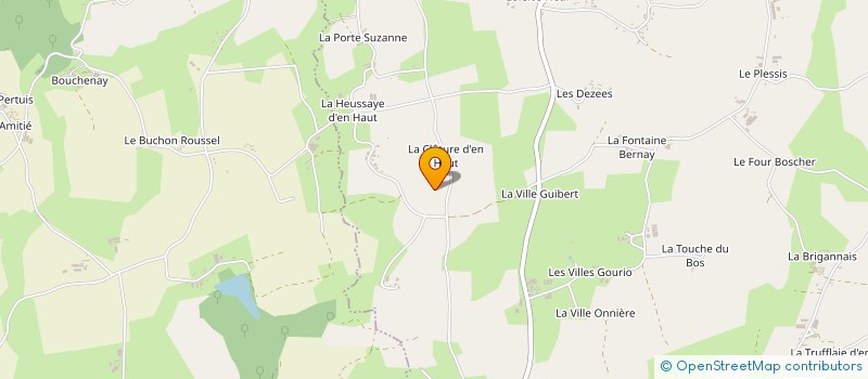 localisation de l'entreprise MONSIEUR JEAN-BERNARD RUELLO à LE MENE