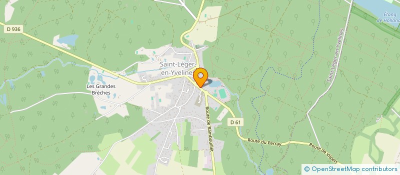 localisation de l'entreprise MONSIEUR JEAN BERNARD SAINT MARTIN  SAINT-LEGER-EN-YVELINES