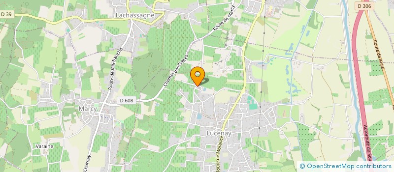 localisation de l'entreprise MONSIEUR JEAN BERNARDIN  LUCENAY