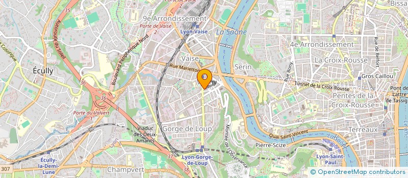 localisation de l'entreprise MONSIEUR JEAN BERNARDINI  LYON