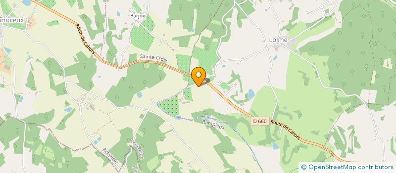 localisation de l'entreprise MONSIEUR JEAN BERNET  LOLME