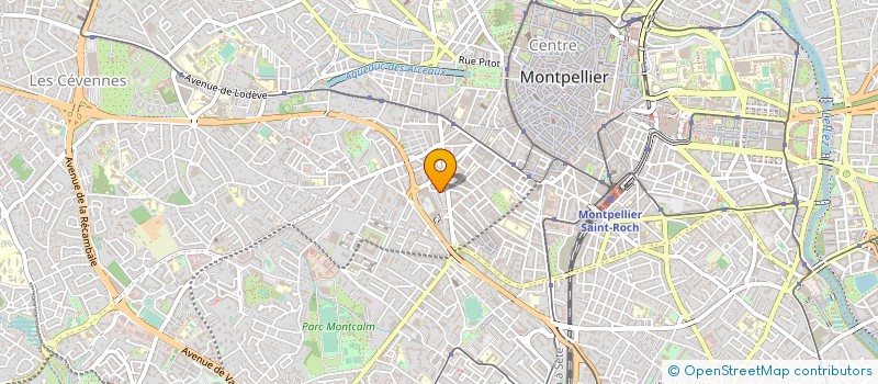 localisation de l'entreprise MONSIEUR JEAN BERNETEL à MONTPELLIER