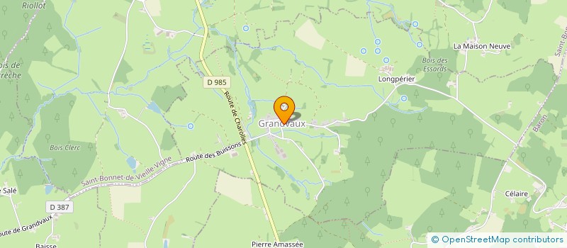 localisation de l'entreprise MONSIEUR JEAN BERNIGAUD  SAINT-AUBIN-EN-CHAROLLAIS