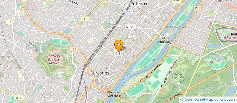 localisation de l'entreprise MONSIEUR JEAN BERNOT à SURESNES