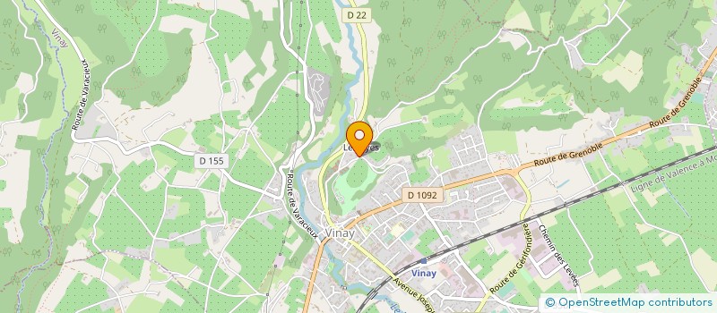 localisation de l'entreprise MONSIEUR JEAN BERRUYER  VINAY