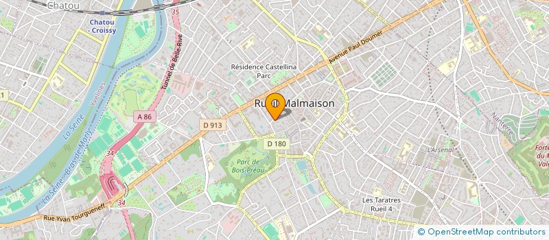 localisation de l'entreprise MONSIEUR JEAN BERTEA à RUEIL-MALMAISON