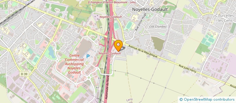 localisation de l'entreprise MONSIEUR JEAN BERTHE à NOYELLES-GODAULT