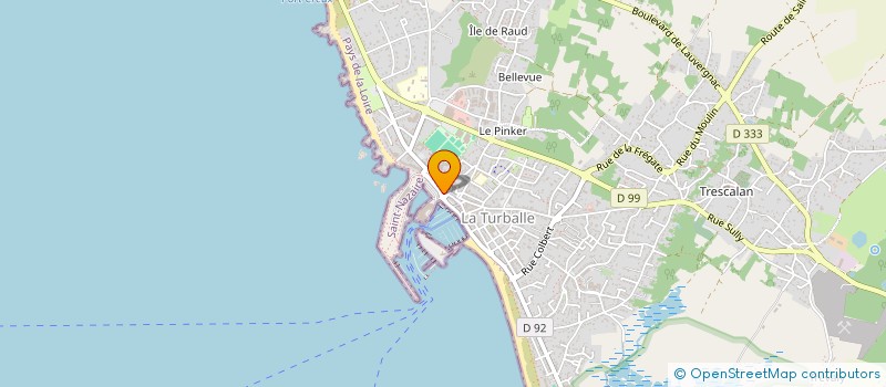 localisation de l'entreprise MONSIEUR JEAN BERTHO  LA TURBALLE