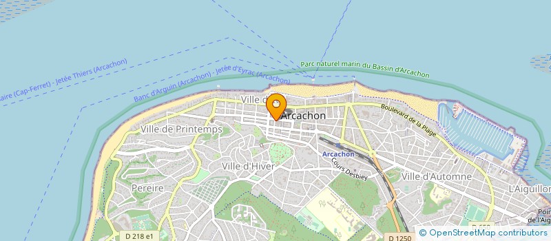 localisation de l'entreprise MONSIEUR JEAN BERTHOD  SOULAC-SUR-MER