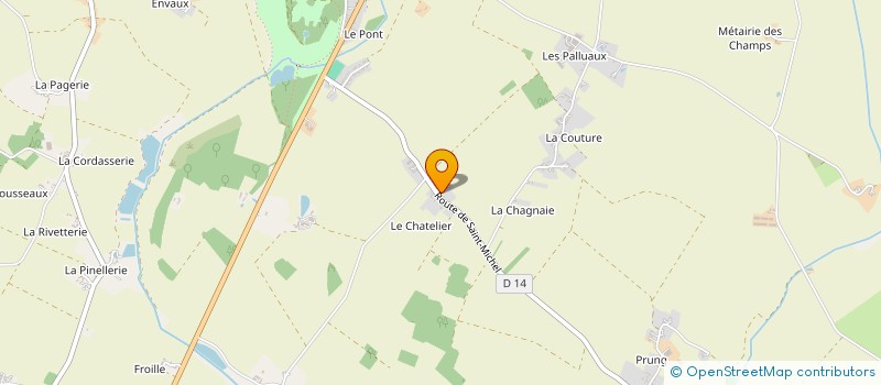 localisation de l'entreprise MONSIEUR JEAN BERTHON à AZAY-LE-FERRON