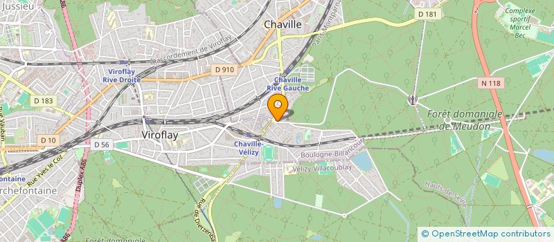 localisation de l'entreprise MONSIEUR JEAN BERTHON à CHAVILLE