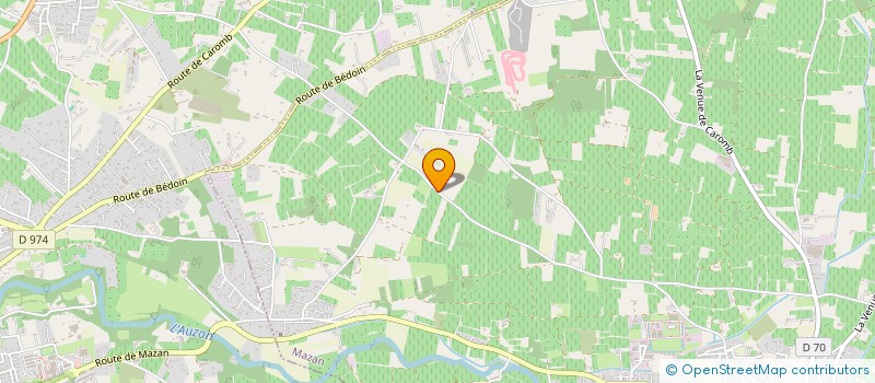 localisation de l'entreprise MONSIEUR JEAN BERTI à MAZAN