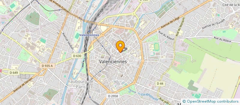 localisation de l'entreprise MONSIEUR JEAN BERTIEAUX à VALENCIENNES