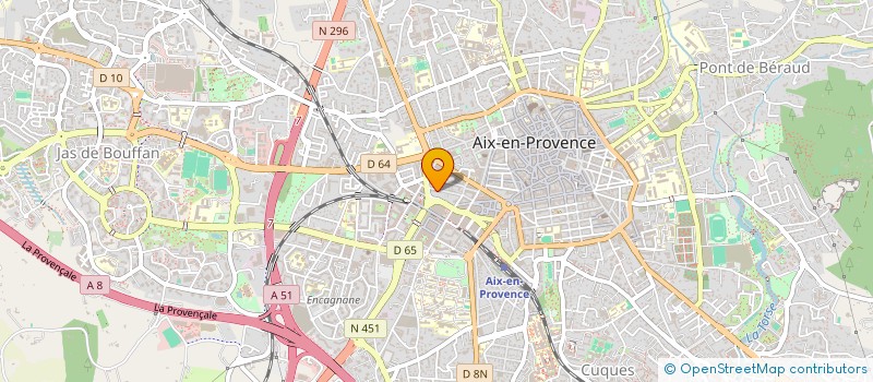 localisation de l'entreprise MONSIEUR JEAN BERTIER à AIX-EN-PROVENCE