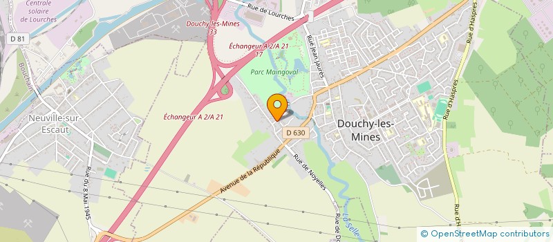 localisation de l'entreprise MONSIEUR JEAN BERTIN à DOUCHY-LES-MINES