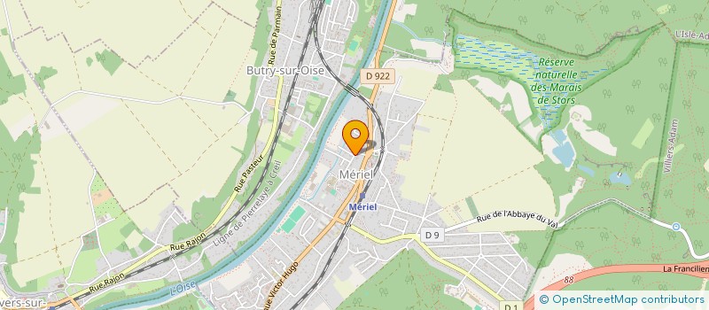 localisation de l'entreprise MONSIEUR JEAN BERTOLINO  MERIEL