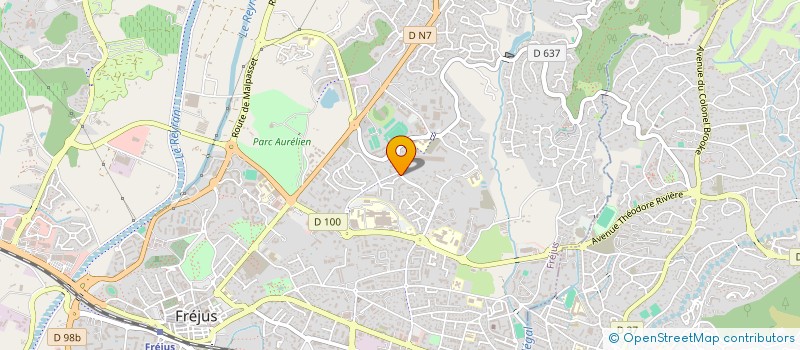 localisation de l'entreprise MONSIEUR JEAN BERTONE à FREJUS