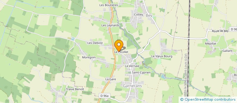 localisation de l'entreprise MONSIEUR JEAN BERTRAND à GARNERANS
