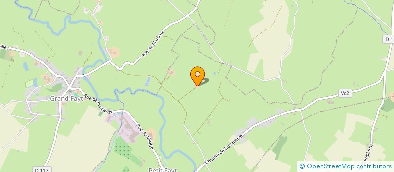 localisation de l'entreprise MONSIEUR JEAN BERTRAND  PETIT-FAYT