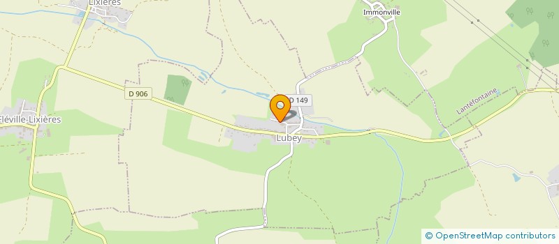 localisation de l'entreprise MONSIEUR JEAN BERTRAND  LUBEY