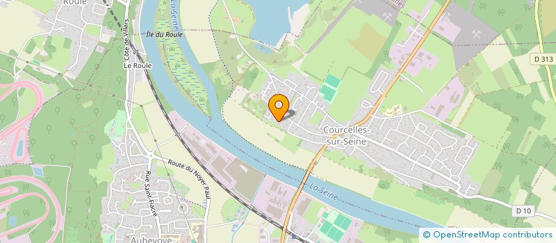 localisation de l'entreprise MONSIEUR JEAN BERTRAND  COURCELLES-SUR-SEINE