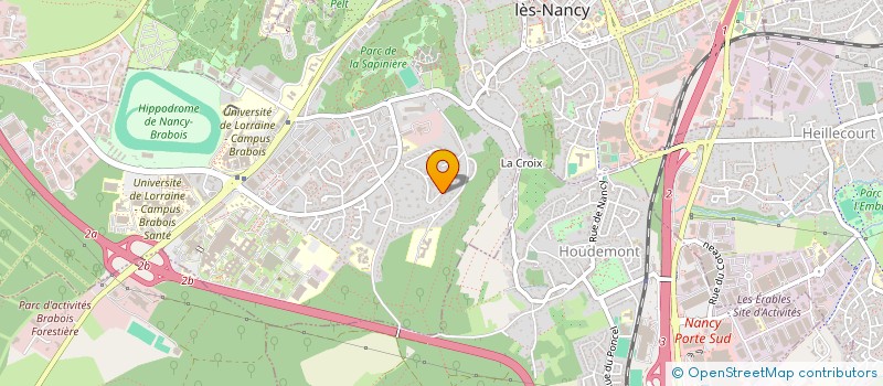 localisation de l'entreprise MONSIEUR JEAN BERTRAND  VANDUVRE-LES-NANCY