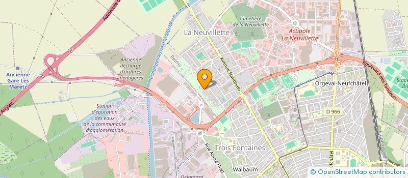 localisation de l'entreprise MONSIEUR JEAN BERTRAND SAMSON à REIMS