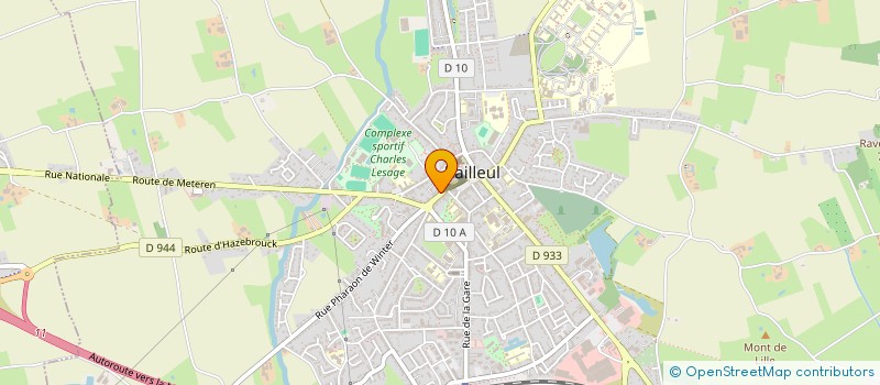 localisation de l'entreprise MONSIEUR JEAN-BERTRAND SCHOTTE à BAILLEUL