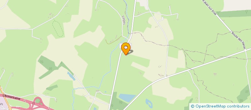 localisation de l'entreprise MONSIEUR JEAN BESCHER  VAIGES