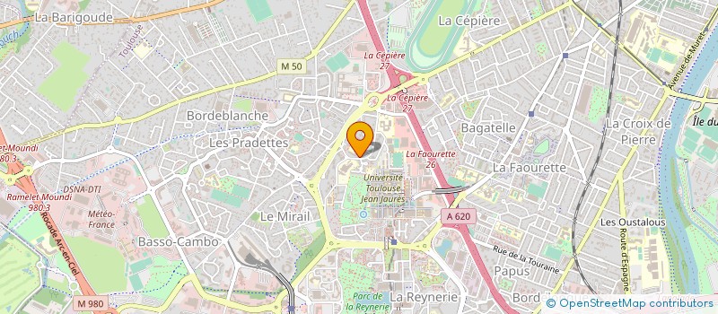 localisation de l'entreprise MONSIEUR JEAN BESLOT à TOULOUSE